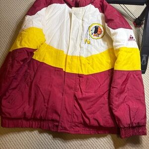 NFL Team Redskin proline  Jacket Red & Yellow